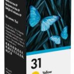 HP Flacone di inchiostro giallo originale 31 da 70 ml