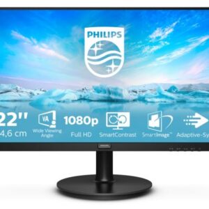 Philips V Line 221V8/00 Monitor PC 54,6 cm (21.5") 1920 x 1080 Pixel Full HD LED Nero