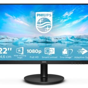 Philips V Line 221V8A/00 Monitor PC 54,6 cm (21.5") 1920 x 1080 Pixel Full HD LED Nero