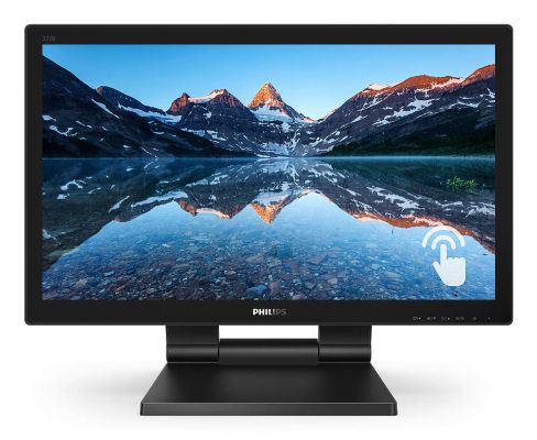 Philips B Line 222B9TA/00 Monitor PC 54,6 cm (21.5") 1920 x 1080 Pixel Full HD LCD Touch screen Da tavolo Nero