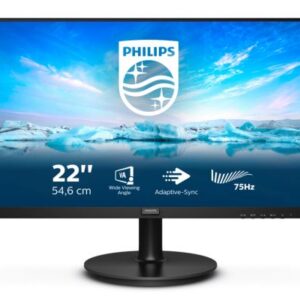 Philips V Line 222V8LA/00 Monitor PC 54,6 cm (21.5") 1920 x 1080 Pixel Full HD LCD Nero