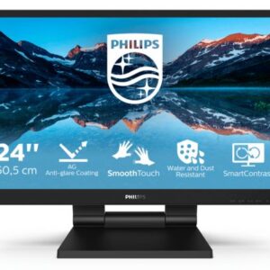 Philips 242B9TL/00 Monitor PC 60,5 cm (23.8") 1920 x 1080 Pixel Full HD LCD Touch screen Nero