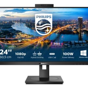Philips B Line 243B1JH/00 Monitor PC 60,5 cm (23.8") 1920 x 1080 Pixel Full HD LCD Nero