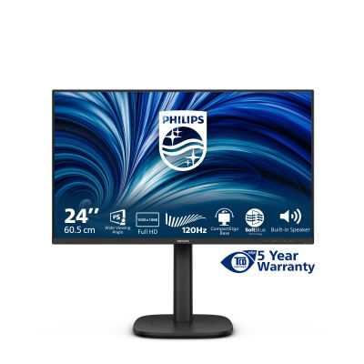 Philips Serie 3000 24B2N3200J/00 Monitor PC 60,5 cm (23.8") 1920 x 1080 Pixel Full HD LCD Nero