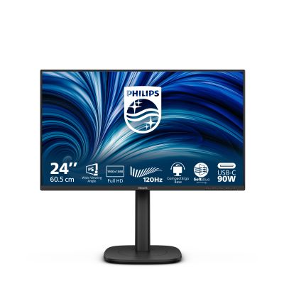 Philips Serie 3000 24B2U3301/00 Monitor PC 60,5 cm (23.8") 1920 x 1080 Pixel Full HD LCD Nero