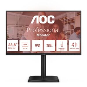 AOC 24E4U Monitor PC 60,5 cm (23.8") 1920 x 1080 Pixel Full HD LED Nero