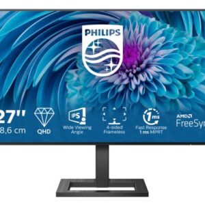 Philips E Line 275E2FAE/00 Monitor PC 68,6 cm (27") 2560 x 1440 Pixel Quad HD LED Nero