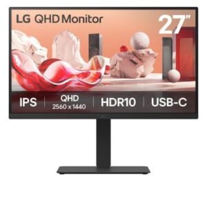 LG 27BA75QB-B.AEU Monitor PC 68,6 cm (27") 2560 x 1440 Pixel Wide Quad HD LED Nero