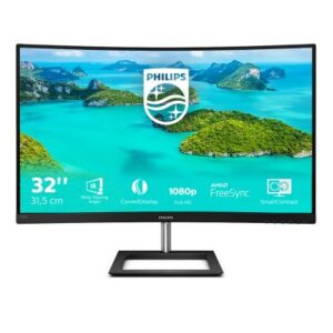 Philips E Line 322E1C/00 Monitor PC 80 cm (31.5") 1920 x 1080 Pixel Full HD LCD Nero