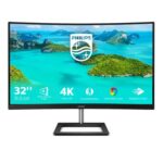 Philips E Line 328E1CA/00 Monitor PC 80 cm (31.5") 3840 x 2160 Pixel 4K Ultra HD LCD Nero