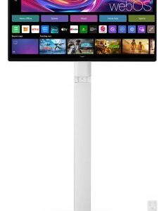 LG Swing 32U889SA Schermo Personale 32" 4K Touch, base con rotelle, webOS