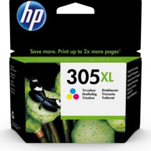 HP Cartuccia di inchiostro tricromia originale ad alta capacità 305XL