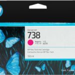 HP Cartuccia di inchiostro magenta DesignJet 738 da 130 ml