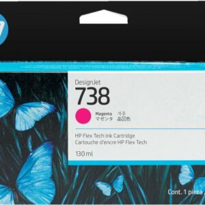 HP Cartuccia di inchiostro magenta DesignJet 738 da 130 ml