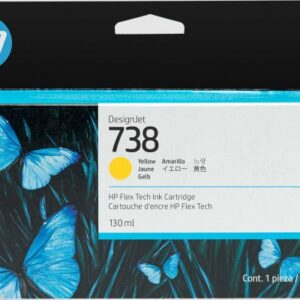 HP Cartuccia di inchiostro giallo DesignJet 738 da 130 ml