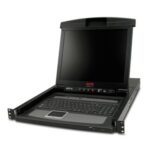 APC AP5808 console a rack 43,2 cm (17") Nero 1U