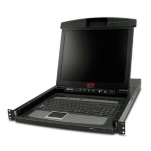 APC AP5808 console a rack 43,2 cm (17") Nero 1U