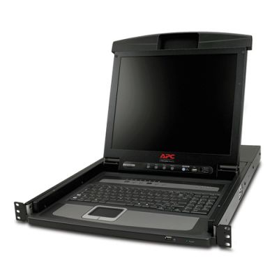 APC AP5808 console a rack 43,2 cm (17") Nero 1U