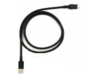 Zebra CBL-TC5X-USBC2A-01 cavo USB 1 m USB A USB C Nero