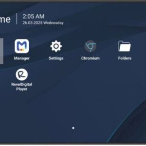 Viewsonic CDE5514-2C visualizzatore di messaggi Pannello piatto per segnaletica digitale 139,7 cm (55") LCD Wi-Fi 500 cd/m² 4K Ultra HD Nero Processore integrato Android 14 24/7