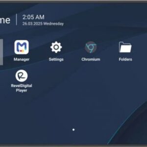 Viewsonic CDE7514-2C visualizzatore di messaggi Pannello piatto per segnaletica digitale 190,5 cm (75") LCD Wi-Fi 500 cd/m² 4K Ultra HD Nero Processore integrato Android 14 24/7