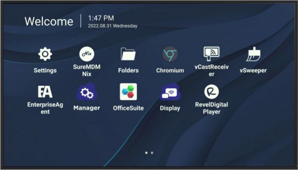 Viewsonic CDE7530 visualizzatore di messaggi 190,5 cm (75") Wi-Fi 450 cd/m² 4K Ultra HD Nero Processore integrato Android 11