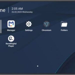 Viewsonic CDE8614-2C visualizzatore di messaggi Pannello piatto per segnaletica digitale 2,18 m (86") LCD Wi-Fi 500 cd/m² 4K Ultra HD Nero Processore integrato Android 14 24/7