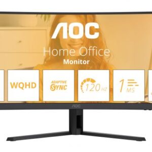 AOC B3 CU34B3E Monitor PC 86,4 cm (34") 3440 x 1440 Pixel Wide Quad HD LED Nero