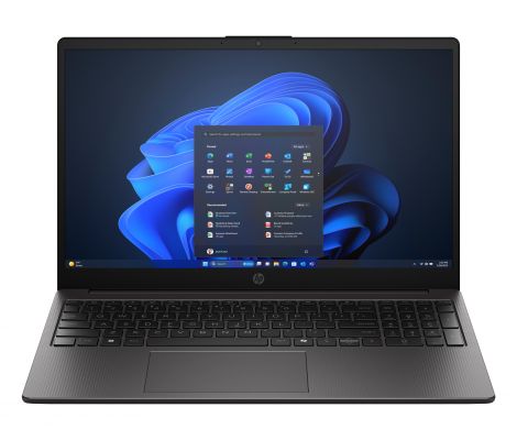 HP 255R 15.6 inch G10 Notebook PC AMD Ryzen™ 3 7335U Computer portatile 39,6 cm (15.6") Full HD 8 GB DDR5-SDRAM 512 GB SSD Wi-Fi 6 (802.11ax) FreeDOS Nero