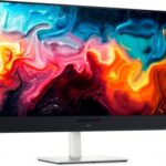 DELL Plus S3225QC Monitor PC 80,3 cm (31.6") 3840 x 2160 Pixel 4K Ultra HD QD-OLED Nero, Argento
