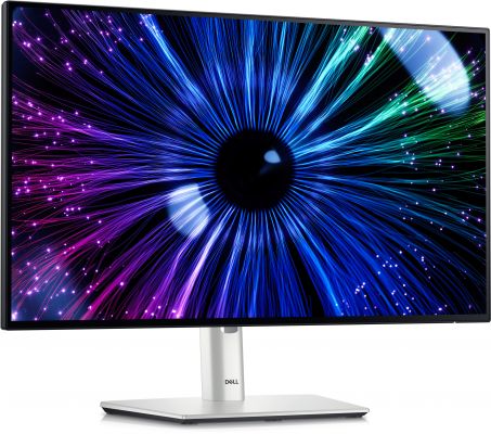 DELL UltraSharp U2424HE Monitor PC 60,5 cm (23.8") 1920 x 1080 Pixel Full HD LCD Nero, Argento