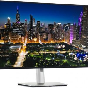 DELL UltraSharp U3225QE Monitor PC 80 cm (31.5") 3840 x 2160 Pixel 4K Ultra HD LCD Nero, Argento