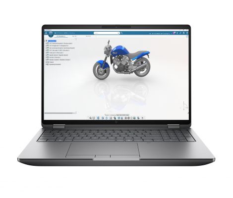 HP DK1L5ET laptop Intel Core Ultra 7 255HX 40,6 cm (16") WUXGA 64 GB DDR5-SDRAM 1 TB SSD NVIDIA RTX PRO 2000 Blackwell Wi-Fi 7 (802.11be) Windows 11 Pro AI Workstation, AI PC Argento