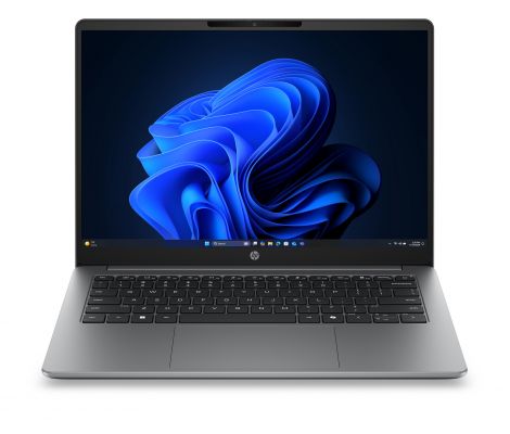 HP DP0J9AT laptop Intel Core 5 120U Computer portatile 35,6 cm (14") WUXGA 8 GB DDR5-SDRAM 256 GB SSD Wi-Fi 7 (802.11be) FreeDOS Argento