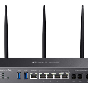 TP-Link Omada AX3000 router wireless Gigabit Ethernet Dual-band (2.4 GHz/5 GHz) Nero