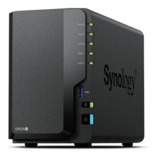 DS 2-BAY PLUS CELERON J4125 DC 2.0 GHZ 2GB DDR4