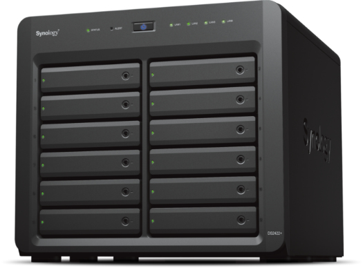 DS 12-BAY PLUS AMD RYZEN V1500B QC 2.2GHZ 4GB DDR4