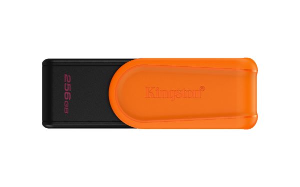 Kingston Technology DataTraveler 256GB Portable USB 3.2 Gen 1 Exodia S (Nero/Arancia)