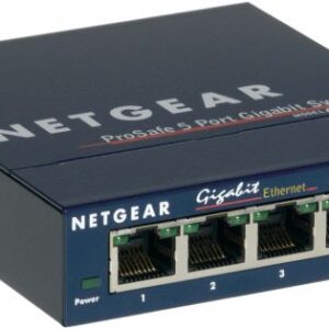 NETGEAR GS105 Non gestito Gigabit Ethernet (10/100/1000) Blu