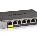NETGEAR GS108T Gestito L2 Gigabit Ethernet (10/100/1000) Grigio