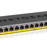 NETGEAR GS116LP Non gestito Gigabit Ethernet (10/100/1000) Supporto Power over Ethernet (PoE) Nero