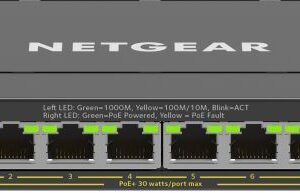 NETGEAR GS308EPP Gestito L2/L3 Gigabit Ethernet (10/100/1000) Supporto Power over Ethernet (PoE) Nero