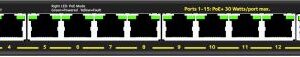 NETGEAR GS316EPP Gestito Gigabit Ethernet (10/100/1000) Supporto Power over Ethernet (PoE) Nero