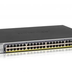 NETGEAR GS752TP Gestito L2/L3/L4 Gigabit Ethernet (10/100/1000) Supporto Power over Ethernet (PoE) 1U Nero