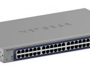 NETGEAR GS752TX Gestito Gigabit Ethernet (10/100/1000) 1U Grigio