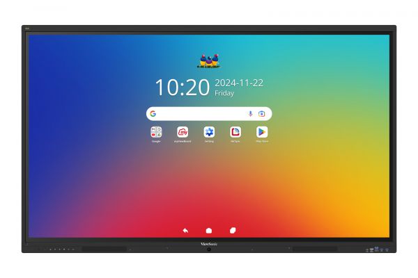 Viewsonic IFP6541-1-1C lavagna interattiva 165,1 cm (65") 3840 x 2160 Pixel Touch screen Nero