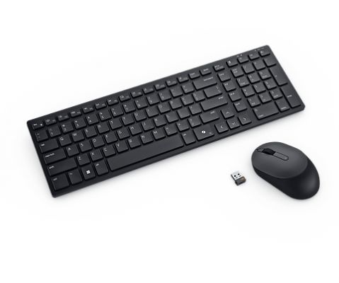 DELL Tastiera e mouse silenziosi e compatti Pro - KM555 - italiano (QWERTY)