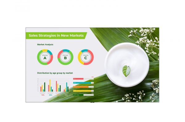 LG LAPA136-GF visualizzatore di messaggi Pannello piatto per segnaletica digitale 3,45 m (136") LED Wi-Fi 500 cd/m² Full HD Nero Processore integrato WebOS