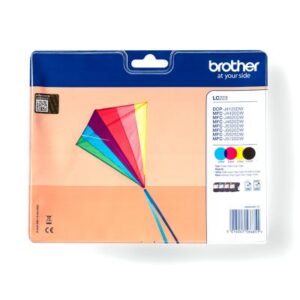 Brother LC-223VALBP cartuccia d'inchiostro 4 pz Originale Nero, Ciano, Magenta, Giallo