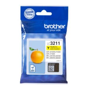Brother LC3211Y cartuccia d'inchiostro 1 pz Originale Resa standard Giallo